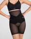 High Waist Double Layer Body Shaping Mesh Tight Tummy Lifting Breathable Shorts