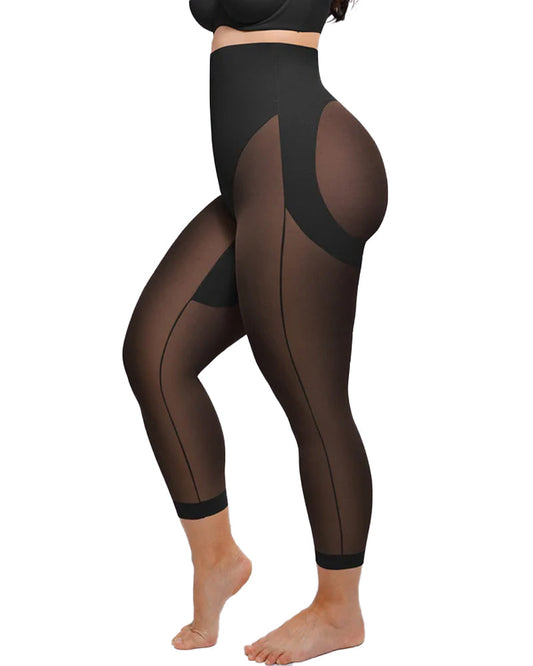 Seamless High-waisted Tummy-controlling Butt-lifting Body-shaping Pants