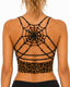 Sexy Spider Web Sleeveless Backless Tank Top
