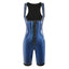 Women's Solid Zip Up Shapewear Bodysuit