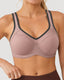 Deep V Comfortable Underwire Sports Bra