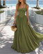 Women's Tight-fitting Corset Sleeveless Long Dress