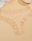 Comfortable Sexy Mid-Rise Lace-Trimmed Cotton Crotch Briefs