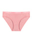 Mid-rise Ribbed Cotton Breathable Briefs