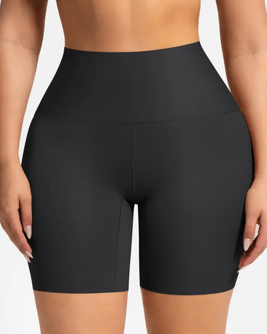 Seamless Form-fitting Tummy-control Hip-lifting Shaping Shorts