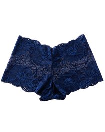 Sexy Low-Rise Lace Seamless Panties with Cotton Crotch