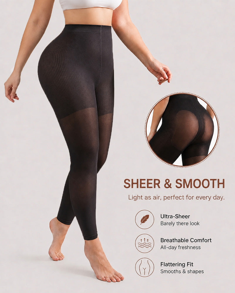 Women's Seamless Elastic Compression Pantyhose Main image