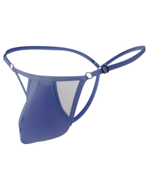 Sexy Men's Ice Silk High-Stretch Thong Underwear — 3-Pack