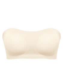 Women's Strapless Bra with Cross Side Buckle Bras
