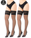 Sexy Wide Lace Top Sheer Thigh-High Stockings