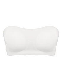 Women's Strapless Bra with Cross Side Buckle Bras