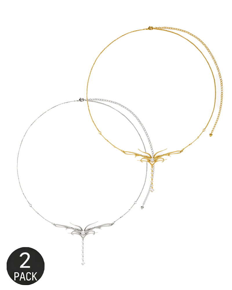 2-Packs Sexy Delicate Chain Rhinestone Totem Waist Chain