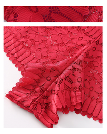 Sexy Hollow-Out Lace Mid-Rise Breathable Boyshorts