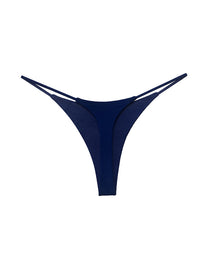 Double-Layer String Cotton T-Back Thong