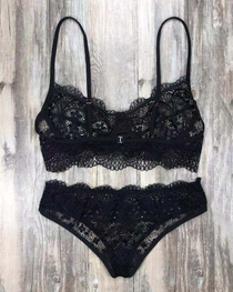 Sexy Lace Bralette Set