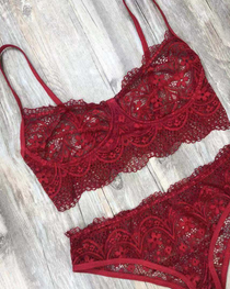 Sexy Lace Bralette Set