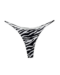 Double-Layer String Cotton T-Back Thong