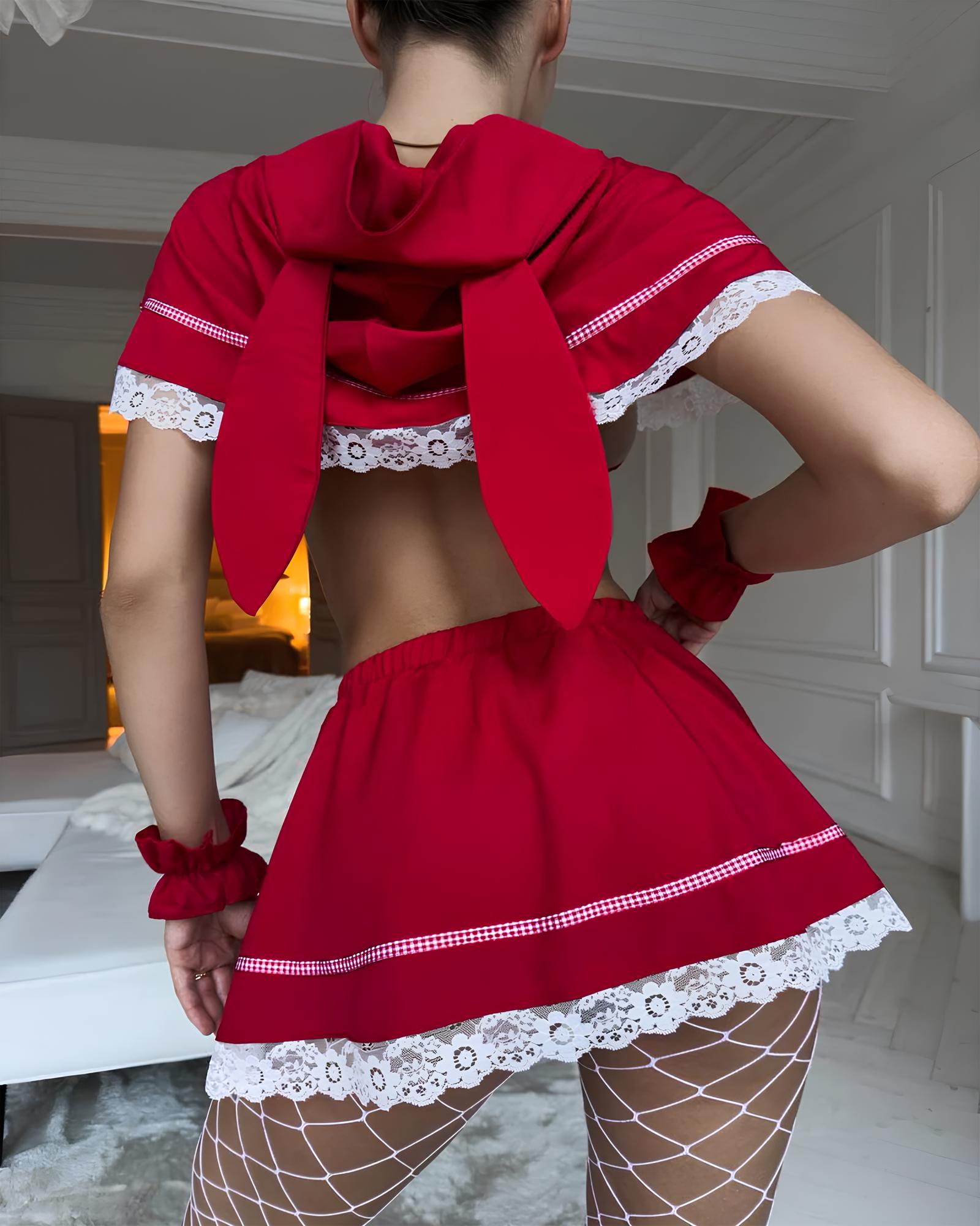 Christmas Bunny Girl Role-playing Lingerie Set Secondary image