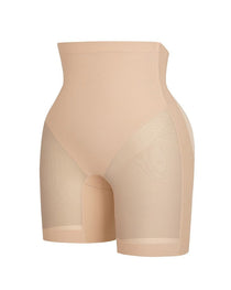 Women's Tummy Slimming Legs Back Low Waist Close-Fitting Mesh Body Shaping Buttocks Shorts