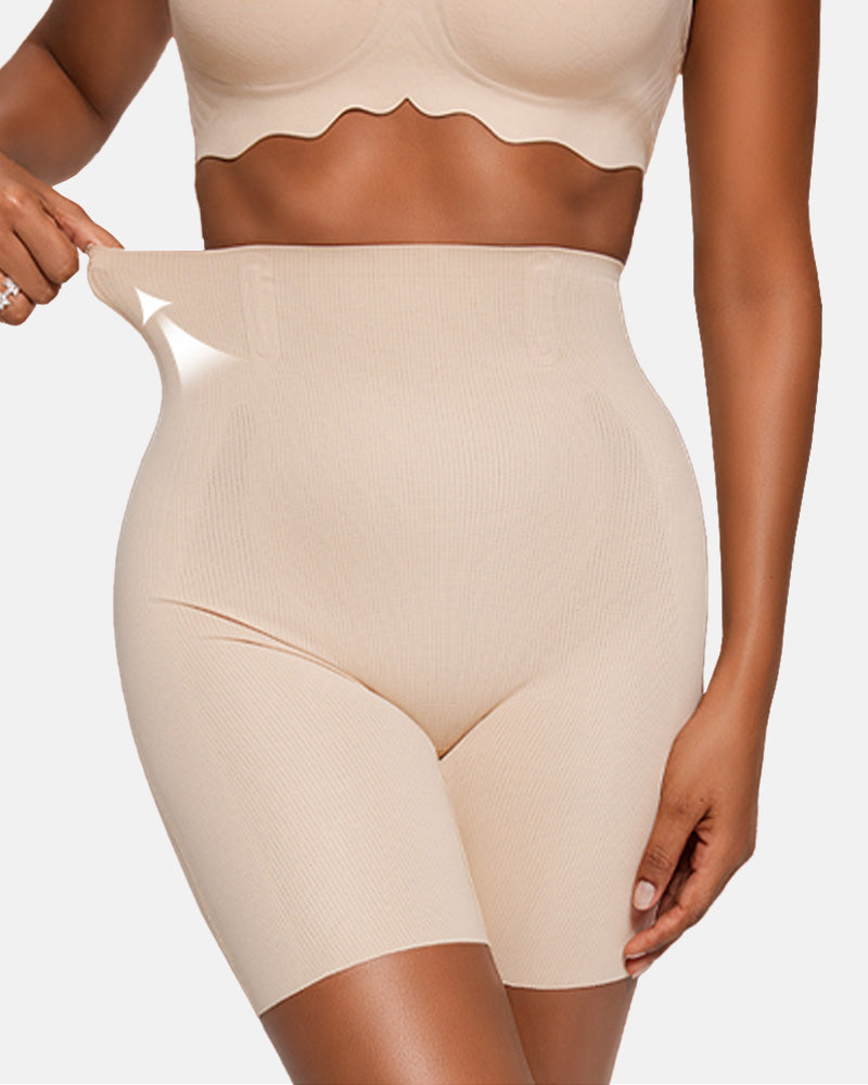 Women's High Waist Seamless Tummy Lifting Buttocks Breathable Shaping Shorts Main image