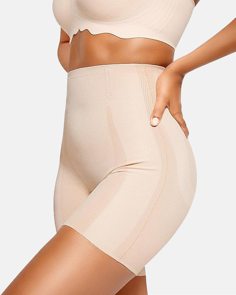 Women's High Waist Seamless Tummy Lifting Buttocks Breathable Shaping Shorts Secondary image