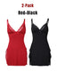 Women's Sexy Lace Side Slit Modal Suspender Nightdress