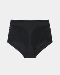 Women's High Elastic Seamless Tummy-Control Butt Lift Mesh Splicing Panties