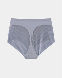 Women's High Elastic Seamless Tummy-Control Butt Lift Mesh Splicing Panties