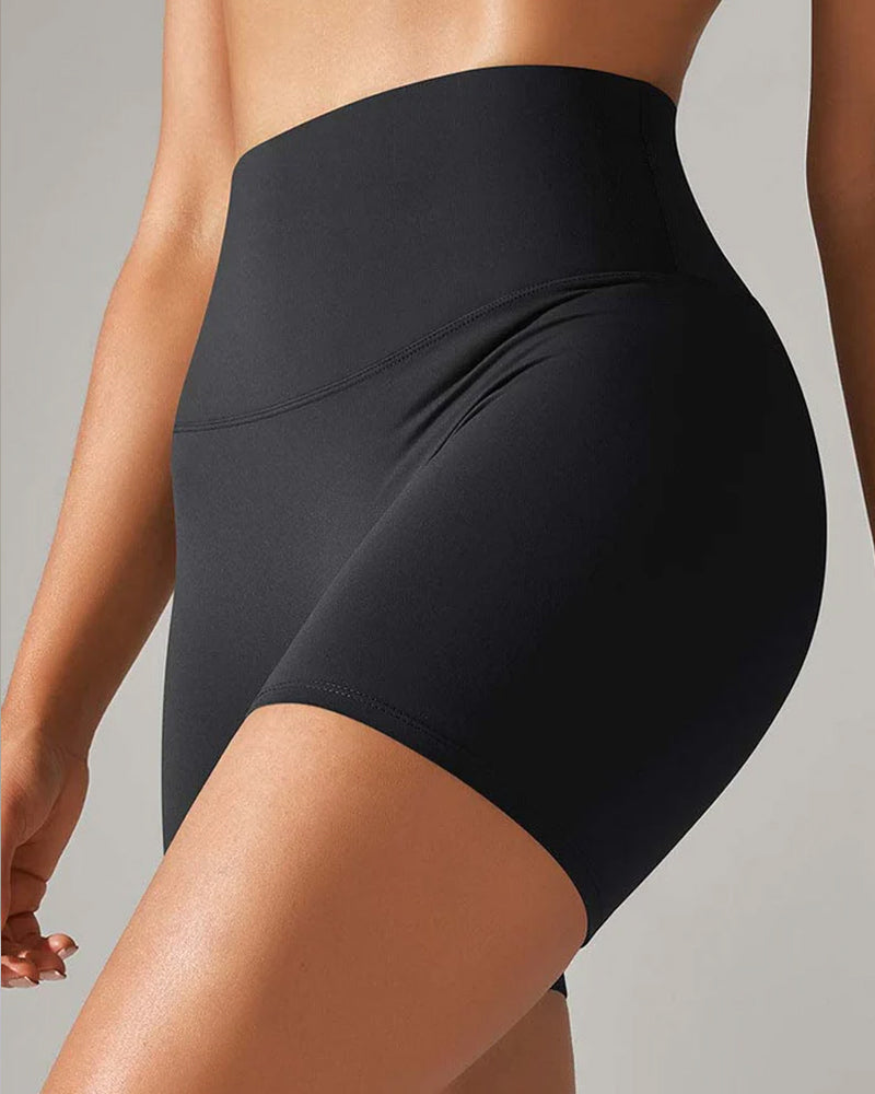Women's Summer Thin Tummy Lifting Buttocks Sports Casual Yoga Shorts Secondary image