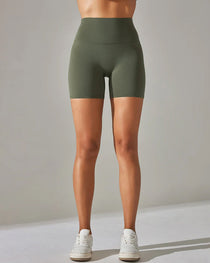 Women's Summer Thin Tummy Lifting Buttocks Sports Casual Yoga Shorts