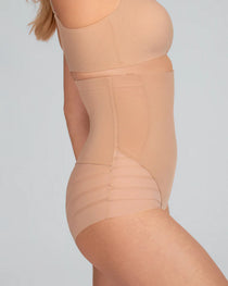Women's High Waist Tummy Lifting Mesh Breathable Comfortable Shaping Panties