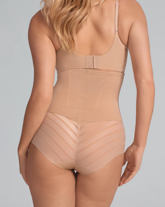 Women's High Waist Tummy Lifting Mesh Breathable Comfortable Shaping Panties Secondary image