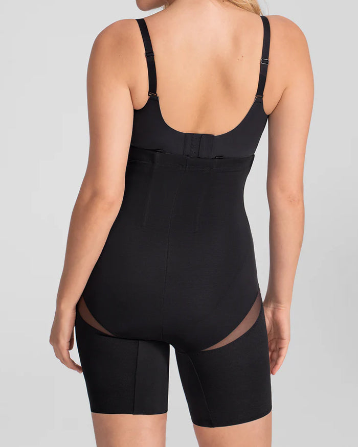 High Waist Double Layer Body Shaping Mesh Tight Tummy Lifting Breathable Shorts Secondary image
