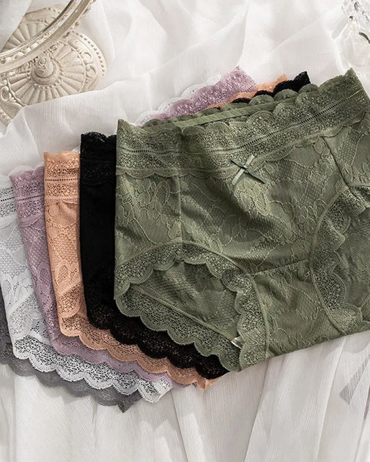 Women's Sexy Comfortable Lace Jacquard Seamless Breathable Panties