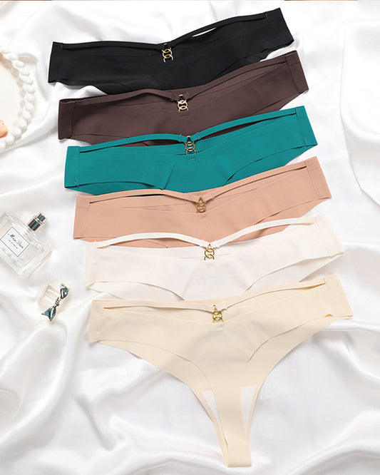 Women's Seamless Breathable Invisible Hollow Sexy Thong