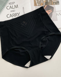 Cool Ice Silk Quick-Drying Tummy Lifting Seamless Breathable Underwear