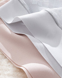 Mulberry Silk Protein 7A Antibacterial High Waist Tummy Tuck Lace Breathable Panties