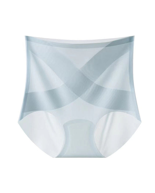 Women's Seamless Ice Silk High Waist Comfortable Underwear