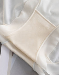 Women's High Waist Ice Silk Pure Cotton Antibacterial Crotch Seamless Underwear