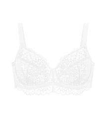 Sunflower Lace Unlined Unpadded Large Size Full Cup Underwire Bra