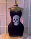 Black Skull Sexy Suspender Lace Dress