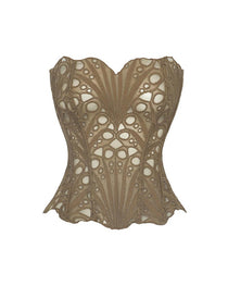 Ladies Elegant Lace Back Tie-up Tube Top Tummy Shaper Top