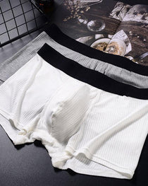 Men's Breathable Colorblock Elastic Waist Briefs