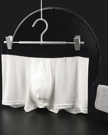 Men's Breathable Colorblock Elastic Waist Briefs