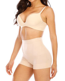 Women's Seamless Stretch Comfort Boxer Briefs Bottoming Shorts