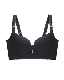 Breathable Plus Size No Steel Ring Push Up Bra