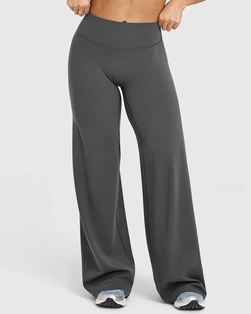 Women's High Waist Loose Comfortable Stretch Casual Sports Pants Secondary image