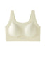Solid Color No-Wire Seamless Push-Up Casual Vest Bra