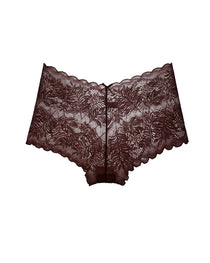 Women's Cotton Bottom Semi-Transparent Seamless Soft Lace Panties