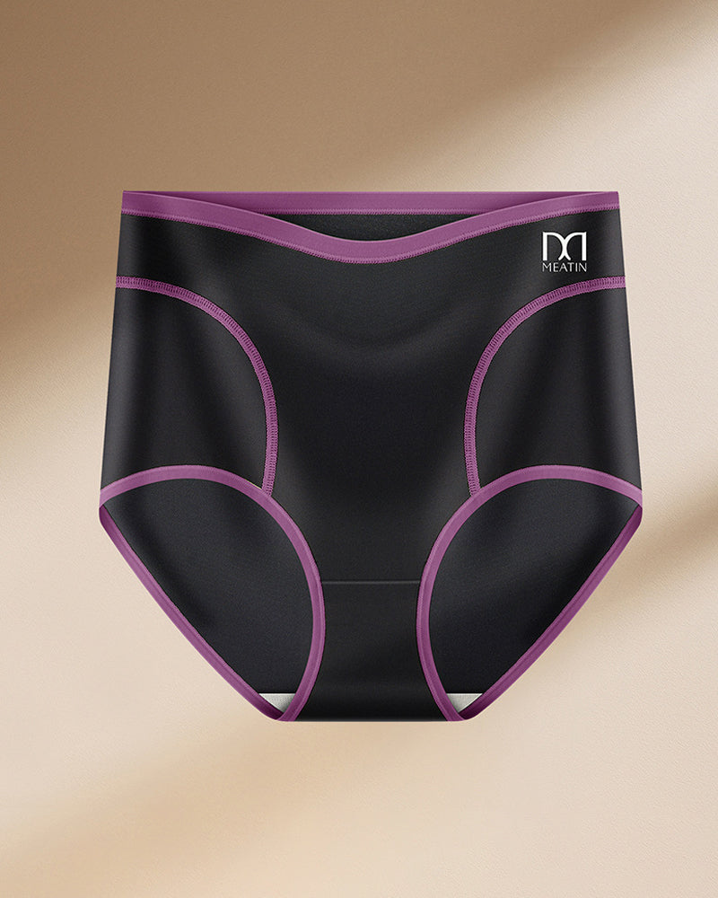 Women's Comfortable Colorblock Breathable Stretch Briefs Secondary image
